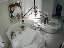 Chinese couple in hotel 4