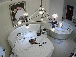 Chinese couple in hotel 4