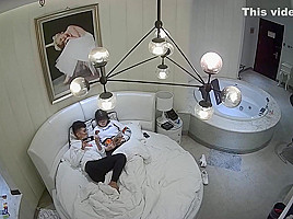 Chinese couple in hotel 4