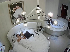 Chinese couple in hotel 4