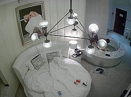 Chinese couple in hotel 4