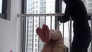 Chinese harcore tickle bondage 8