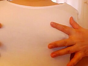 Chunky Brunette With Big Boobs And Nice Ass Gets Filmed In