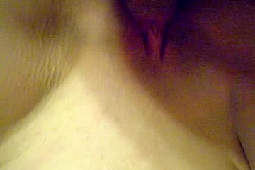 Close-up POV view on the process of fucking shaved pussy