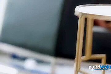 Cock Hungry Cougar Entices Stud Into In - Syren Demer