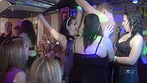 College girls going wild and crazy in the sex club