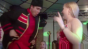 College girls going wild and crazy in the sex club