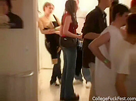 College teen doggystyled so hard she bumps head