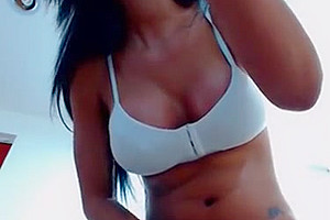 Colombian Beauty Showing Off
