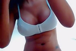 Colombian Beauty Showing Off