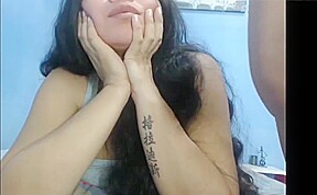 Colombian hairjob and cum in hair long hair hair