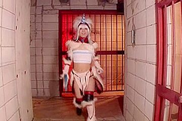 Cosplay Porn: Kyonyu Cosplay Bikini Armor 4