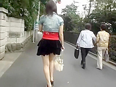 Crazy Japanese chick in Best Public, Outdoor JAV clip