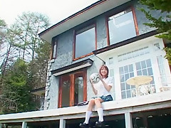 Crazy Japanese girl Tina Yuzuki in Exotic College/Gakuseifuku, Hairy JAV movie