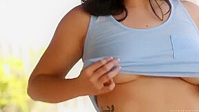 Crazy Masturbation, Brunette porn scene