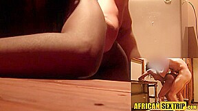Crazy Time With Real Ebony African Slut In Interracial Hotel Hardcore Sex Tape Fucking