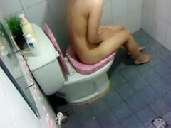 Crazy hot body on this pissing and showering babe