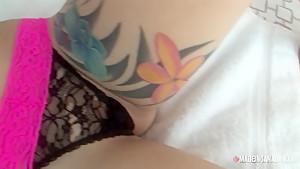 Crazy pornstar in Exotic Fingering, Tattoos xxx scene
