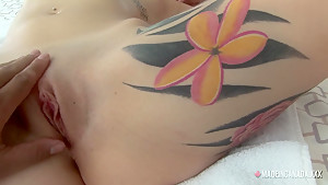 Crazy pornstar in Exotic Fingering, Tattoos xxx scene
