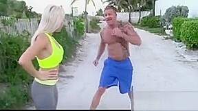 Cristi Ann In Private Workout Lesson
