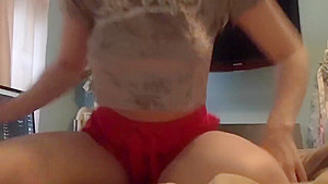 Curvy Blonde teen 18+ Takes a Shower and rubs her Wet Pussy - Close Up!