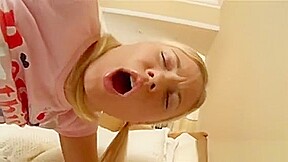 Cute And Innocent Blonde teen 18+ Enjoys Anal
