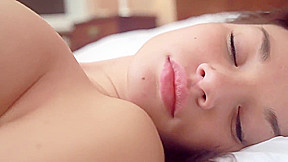 Cute Asian Babe With Big Tits Is Playing With Her Pussy