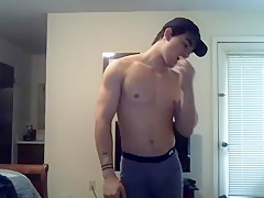 Cute Boy Cum Twice