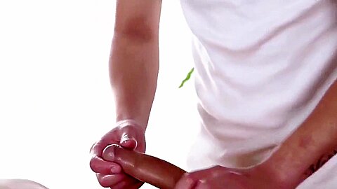 Cute Boy Get A Horny Massage And Cum