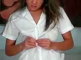 Cute Brunette Asian Babe Kitty