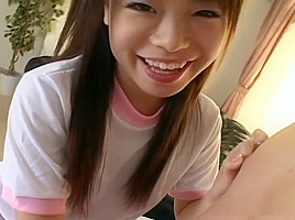 Cute teen 18+ Hinata Seto fat cock blowjob