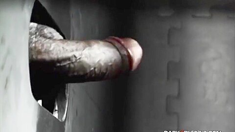 Darkcruising com - Two Black Cocks In Glory Holes