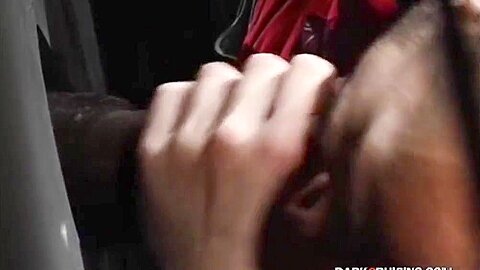 Darkcruising com - Two Black Cocks In Glory Holes