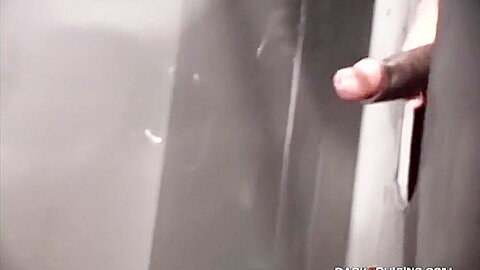 Darkcruising com - Two Black Cocks In Glory Holes