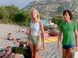 Daryl Hannah - Girls naked swimming, Public & Outdoors - Summer Lovers 1982