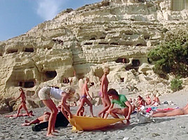 Daryl Hannah - Girls naked swimming, Public & Outdoors - Summer Lovers 1982