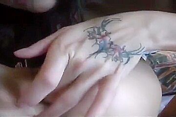 Davne and Jenny S in breathtaking lesbi porno action