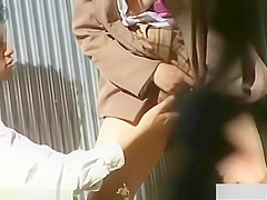 Daylight sex outdoor exposure