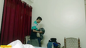Desi Beautiful Girl Vs teen 18+ Boy Sex! With Clear Hindi Audio