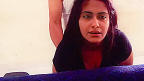 Desi Step Sister Riya Sucked & Fucked By Step Brother