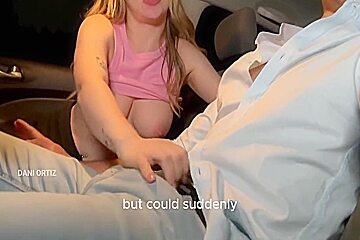 Destroys The Cock Of The Virgin Cab Driver 13 Min - Dani Ortiz