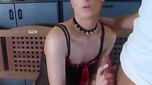 Devilish handjob