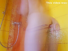 Dildo Ride In Shower