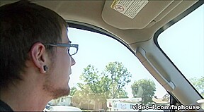 Dirty blonde slut seduced horny young nerd - FapHouse