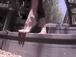 Dirty feet