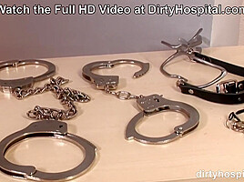 Doctor Know how to Treat my Pussy Right! Mouth Gagged for DirtyHospital