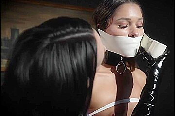 Dominatrix Breaks In Lovely Young Sub For Training