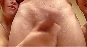 Double femdom pov bj and cumshot