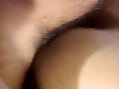 Dropping my load on his cock and balls