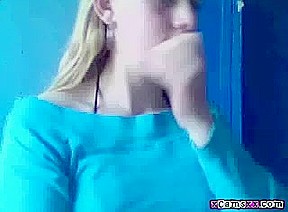 Dutch Blonde Having Fun On Her Webcam
